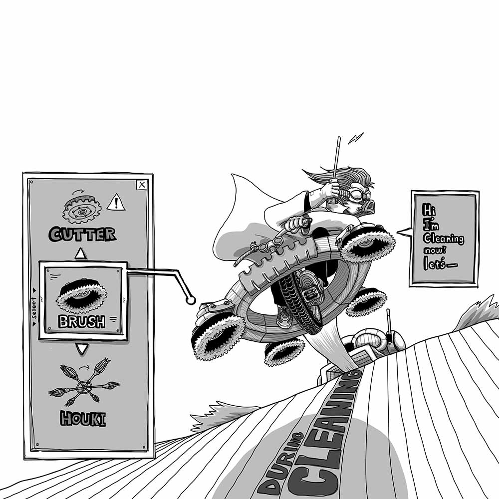 にわロボ初号機公開稼働&車座トーク